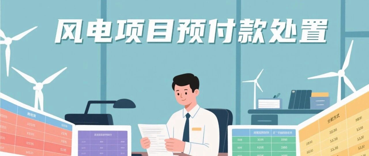 风电项目预付款的处置