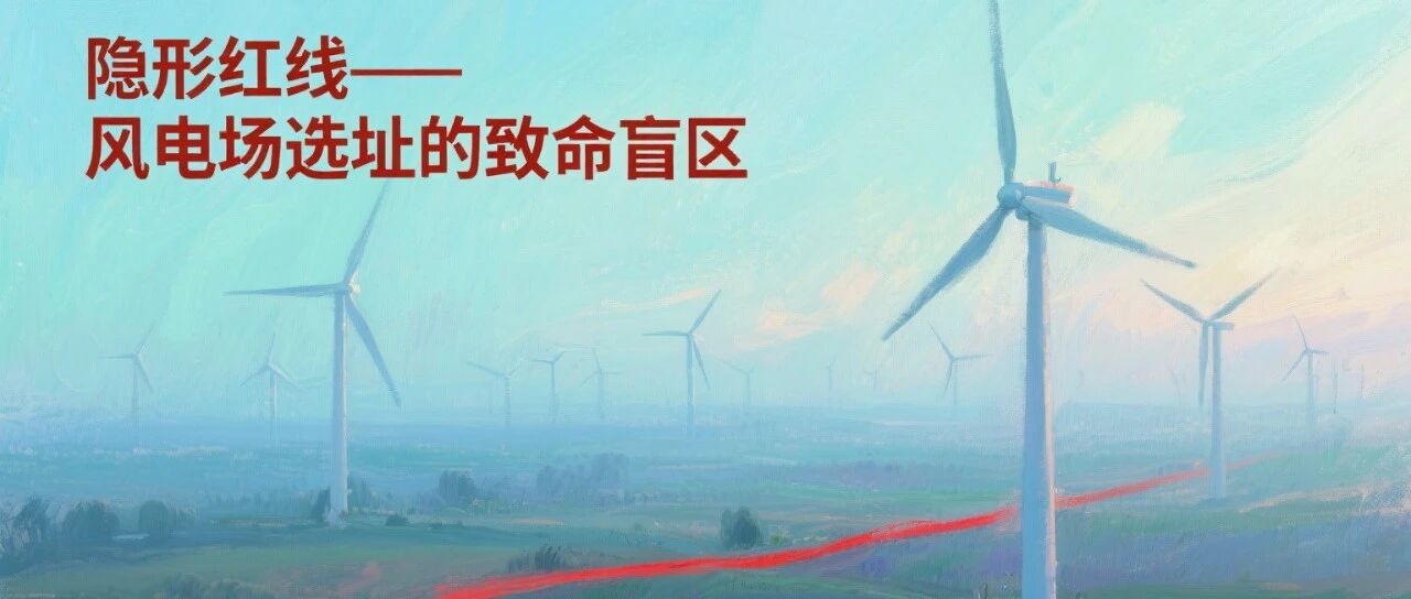 隐形红线风电场选址的致命盲区