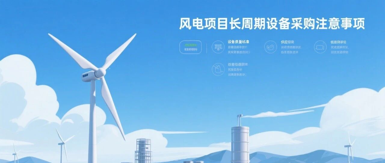 风电项目的命脉长周期设备