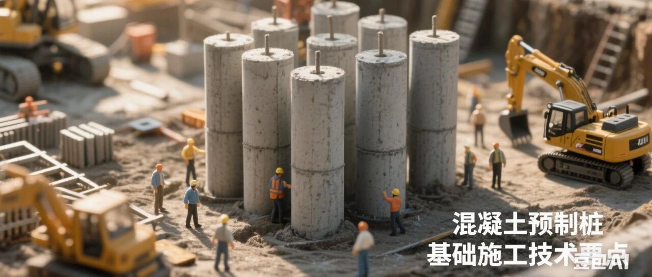 混凝土预制桩基础施工技术要点