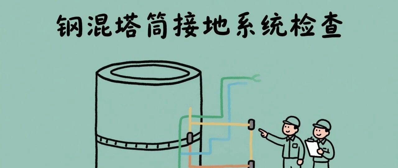 钢混塔筒接地系统