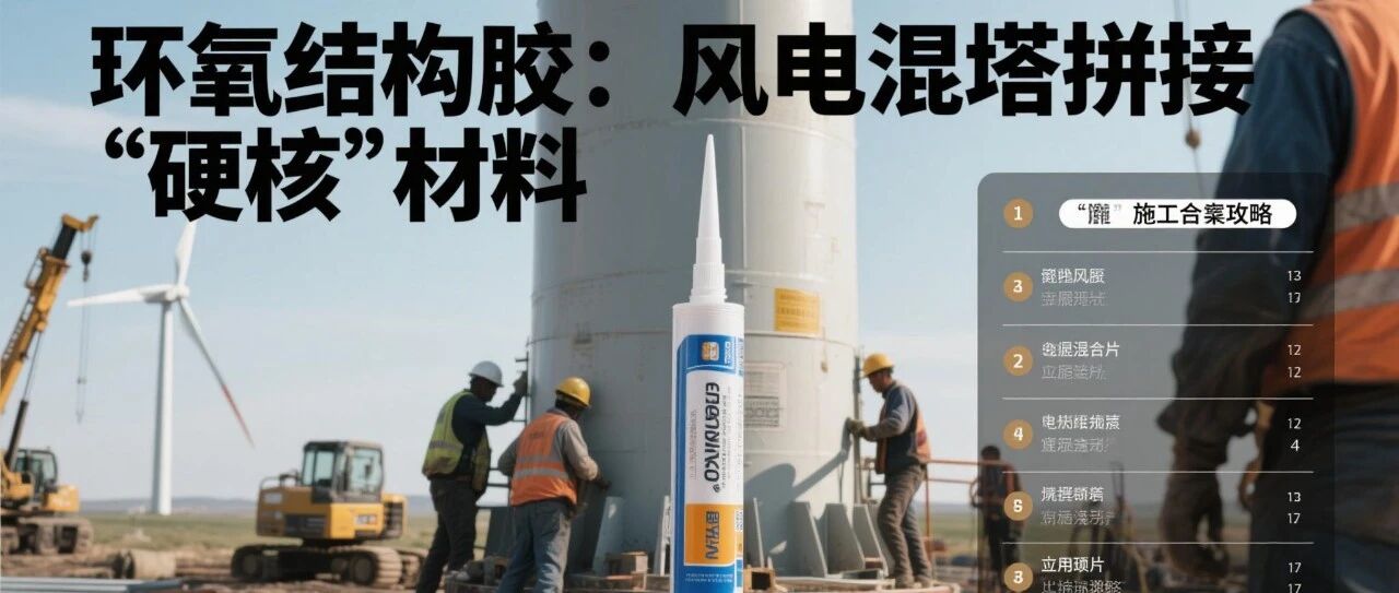 环氧结构胶风电混塔拼接硬核材料附施工全攻略