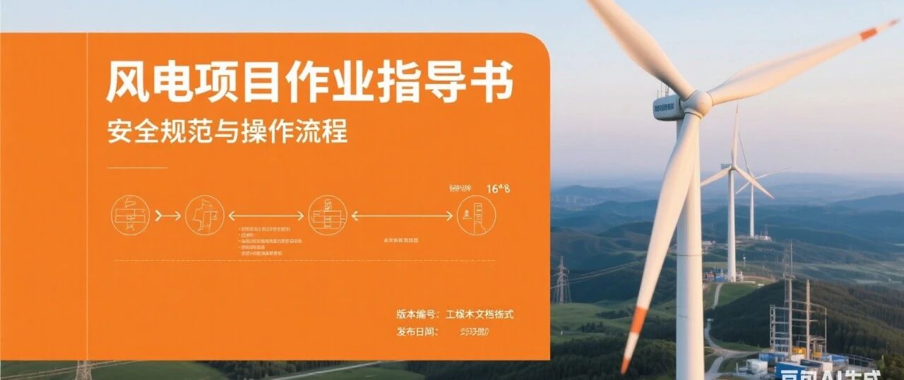 风电项目的作业指导书