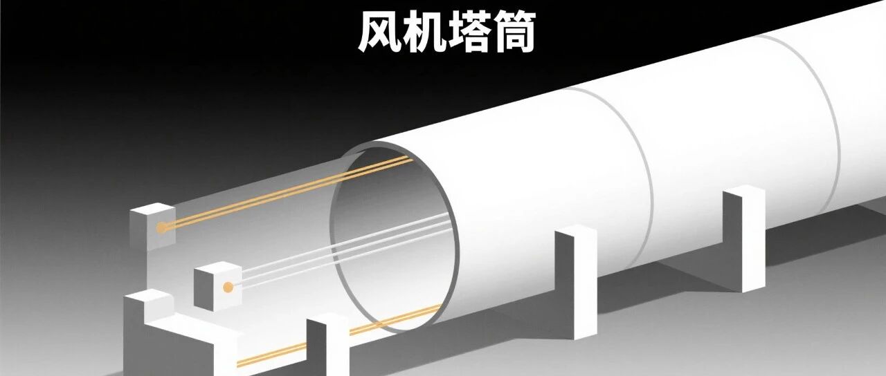 风机塔筒的隐形铠甲体内与体外预应力