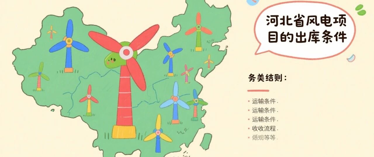 河北省风电项目出库条件