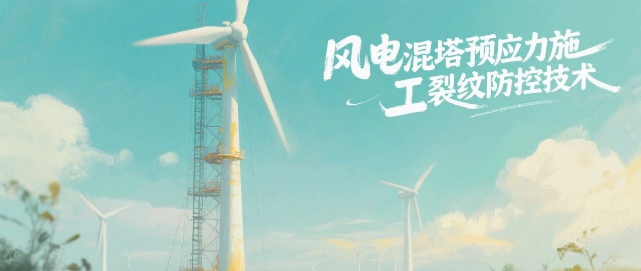 风电混塔预应力施工裂纹防控