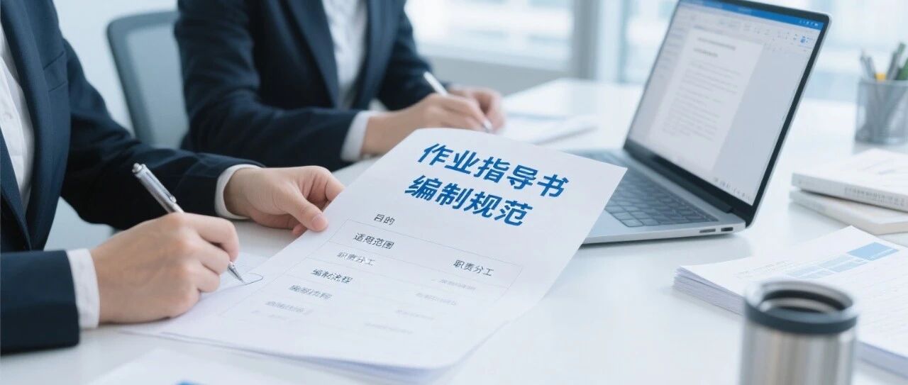 作业指导书的编制