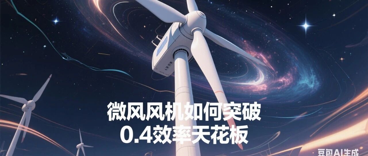 微风风机如何突破04效率天花板