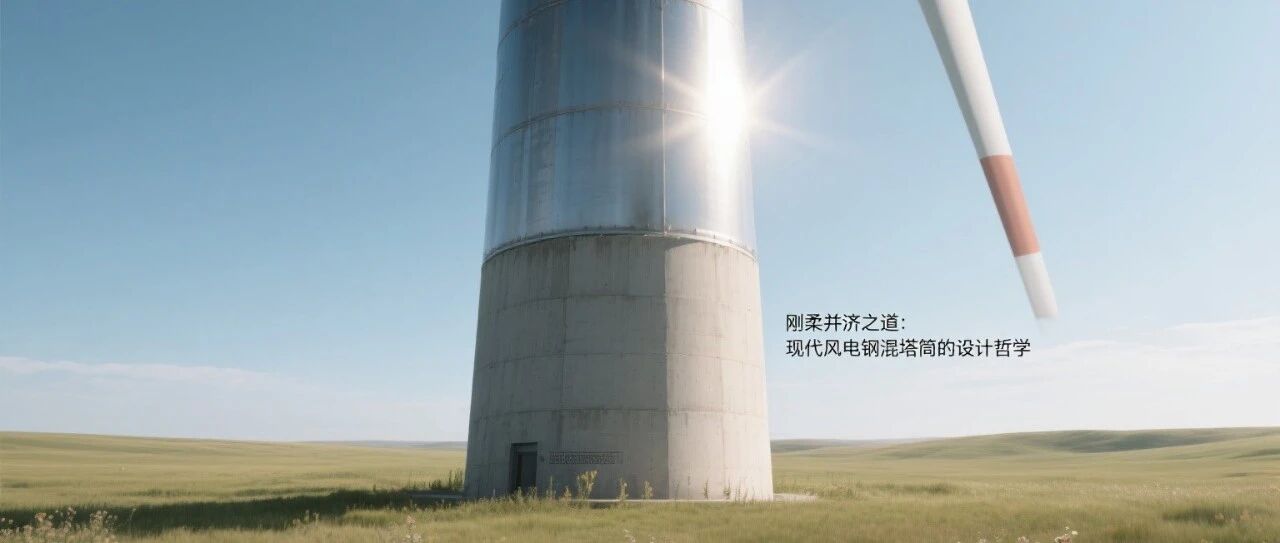 刚柔并济之道钢混塔筒