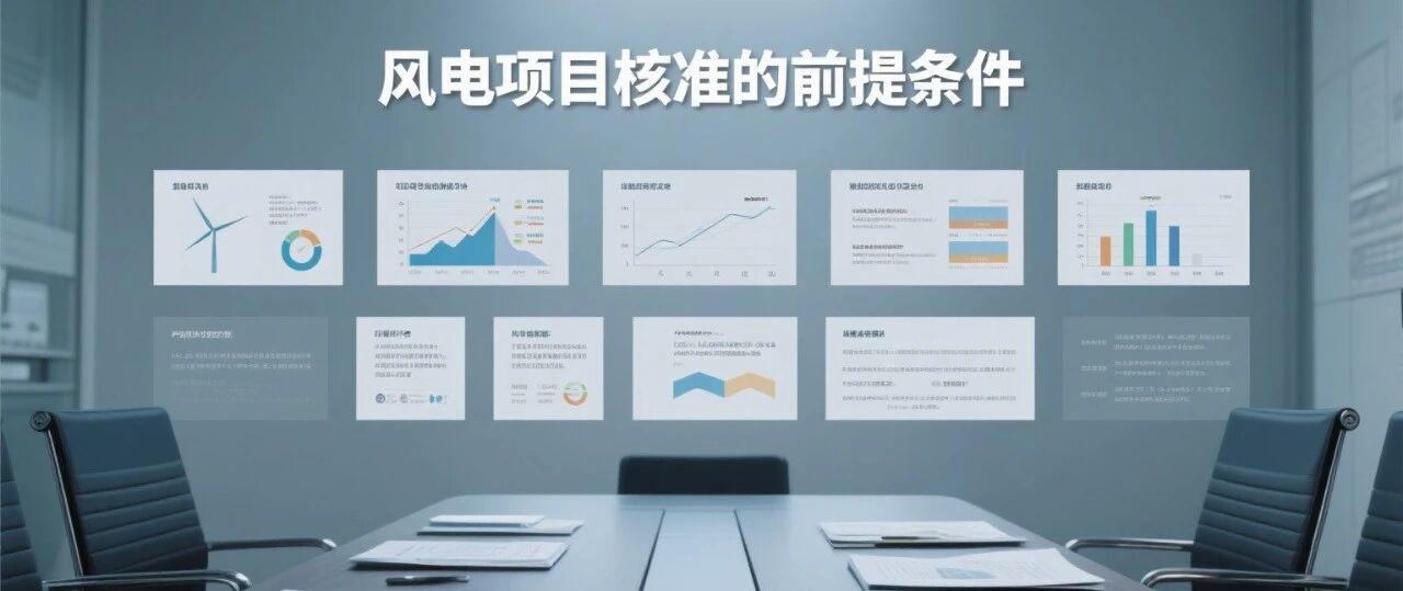 风电项目核准的前提条件